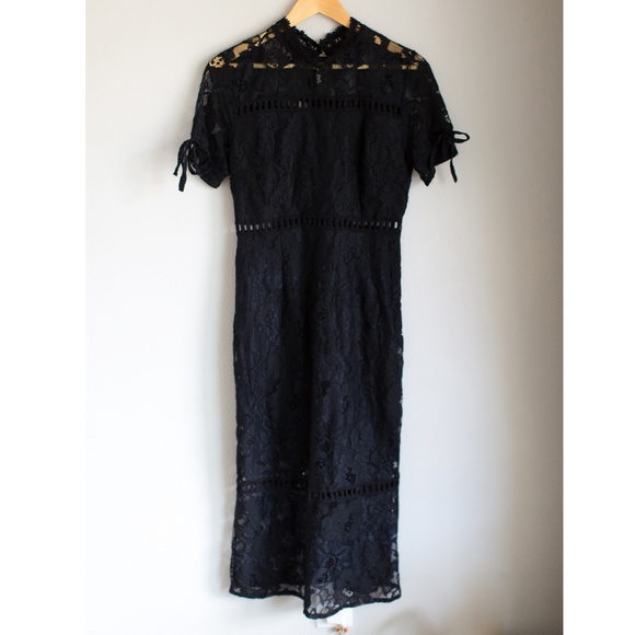 NSR Dresses & Skirts - NSR Lace Midi Dress